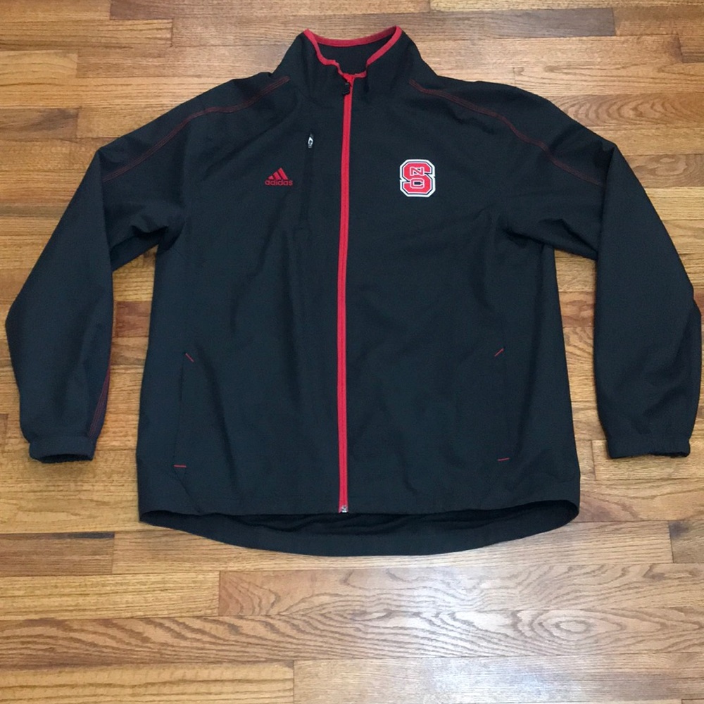 Adidas NC State Windbreaker